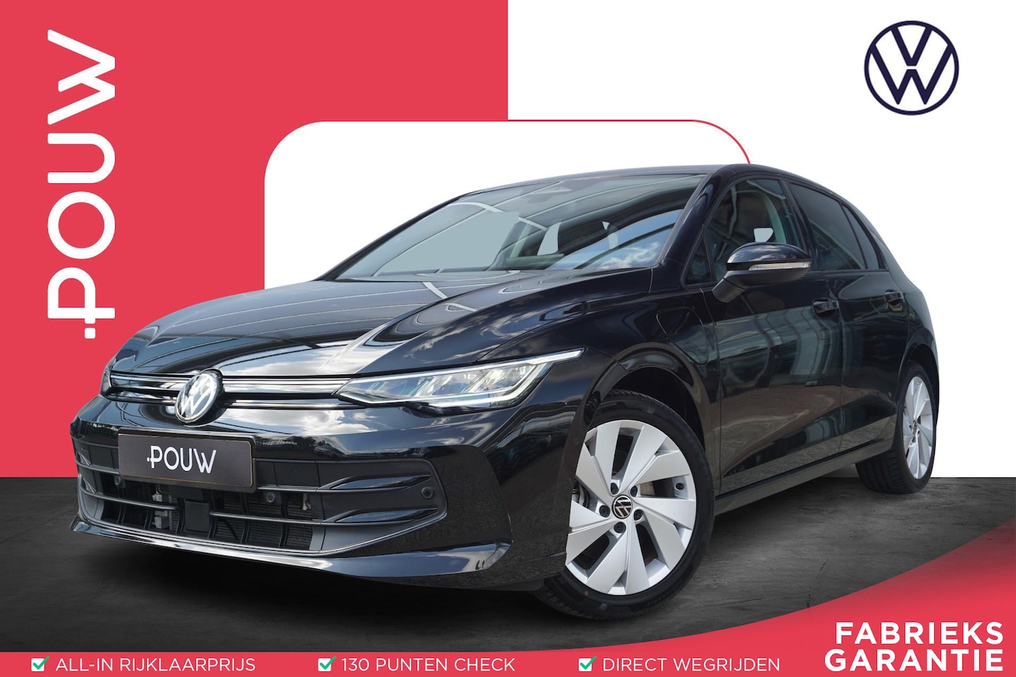 Volkswagen Golf - 1.5 eHybrid 204pk Life Edition | SoH 100% | Trekhaak | Navigatie | Keyless - AutoWereld.nl