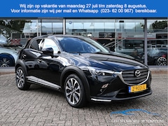 Mazda CX-3 - 2.0 SkyActiv-G 121 Luxury BLIS, clima, cruise, camera, LED, 2x PDC, navi, zie omschrijving