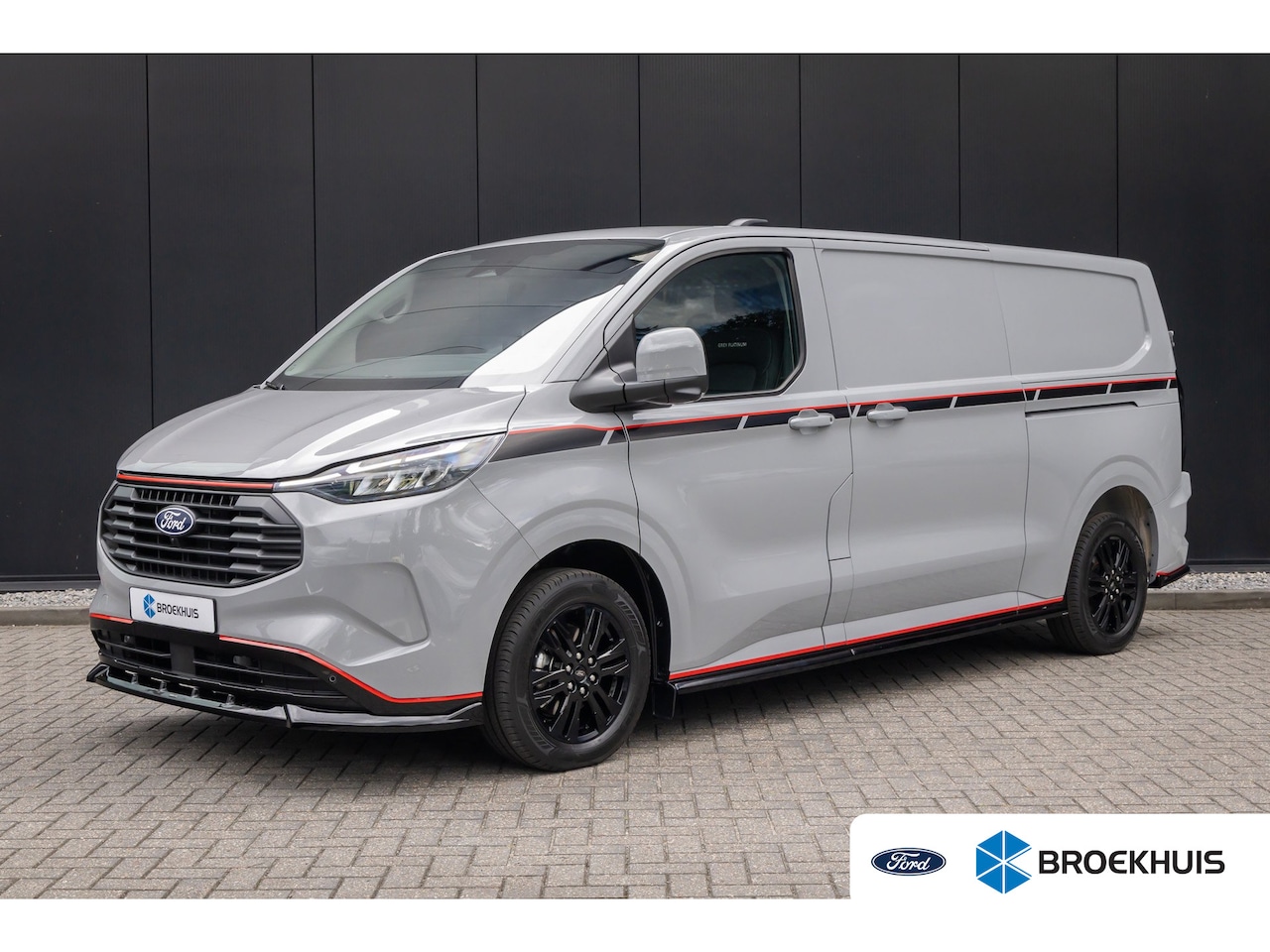 Ford Transit Custom - Grey Platinum 320 L2 Plug-in Hybrid | 0.99% Financial Lease - AutoWereld.nl