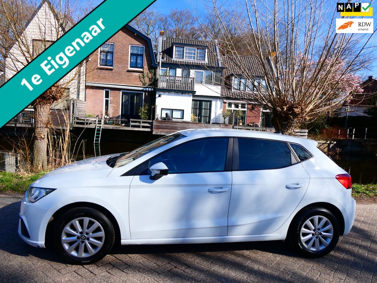 SEAT Ibiza - 1.0 TSI Style 95pk 1e eig. 5-deurs Clima Navi LED PDC Trekhaak - AutoWereld.nl
