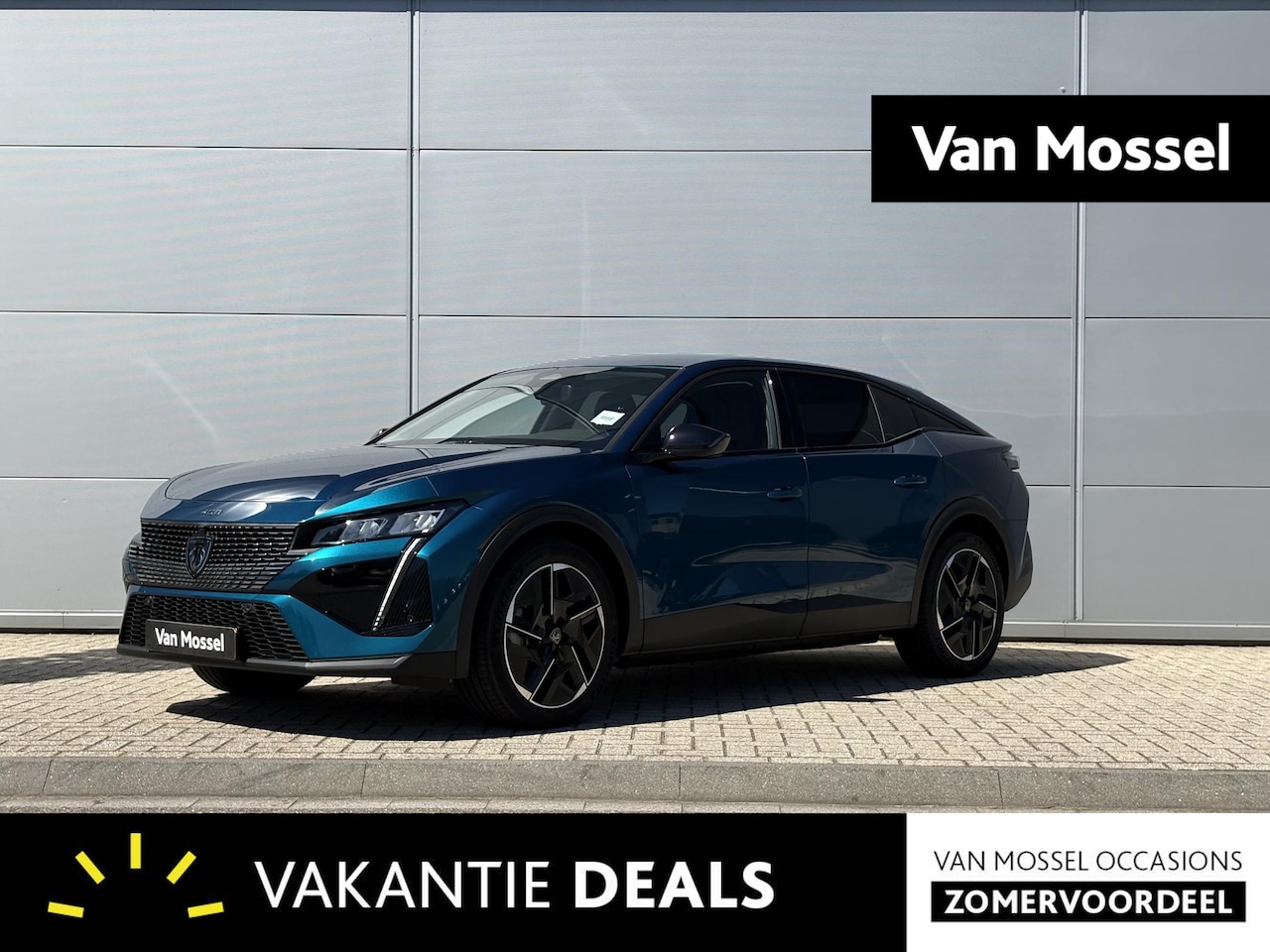 Peugeot e-408 - Allure 58 kWh | 360 camera | Adaptieve Cruise Control | Draadloze Apple Carplay/Android Au - AutoWereld.nl