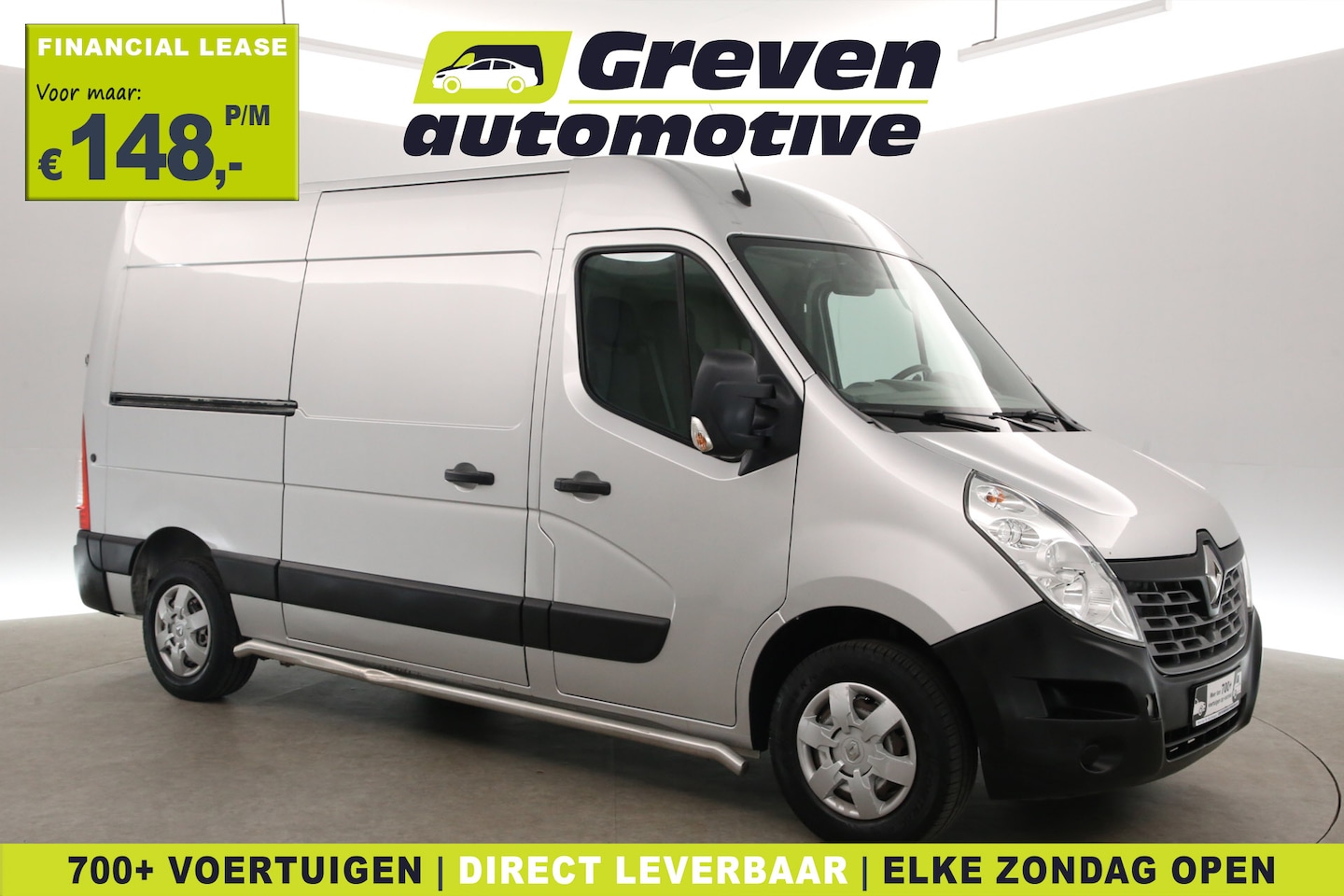 Renault Master - T35 2.3 dCi L2H2 | Airco | Cruise | 3 Zits | Trekhaak | Navi | Parkeersens. - AutoWereld.nl