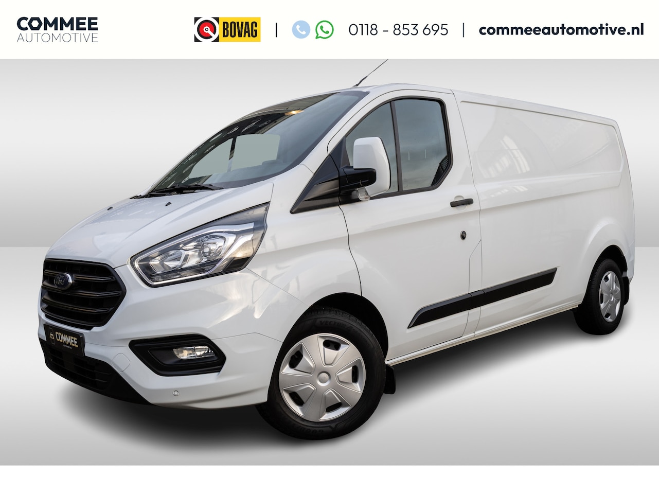Ford Transit Custom - 300 2.0 TDCI L2H1 Trend Automaat NAV I AC I Trekhaak - AutoWereld.nl