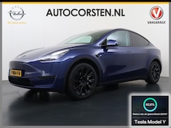 Tesla Model Y - RWD 300PK LFP Accu Trekhaak Spoiler 20"lm Warmtepomp Leer PanoDak Navi Premium-Audio Ecc A