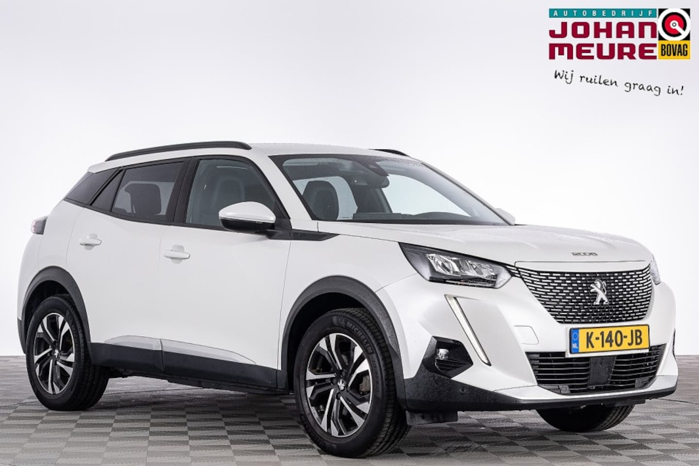 Peugeot e-2008 - EV Allure 50 kWh | Full LED | NAVI | ECC | Half LEDER | SOH: 100% | - AutoWereld.nl