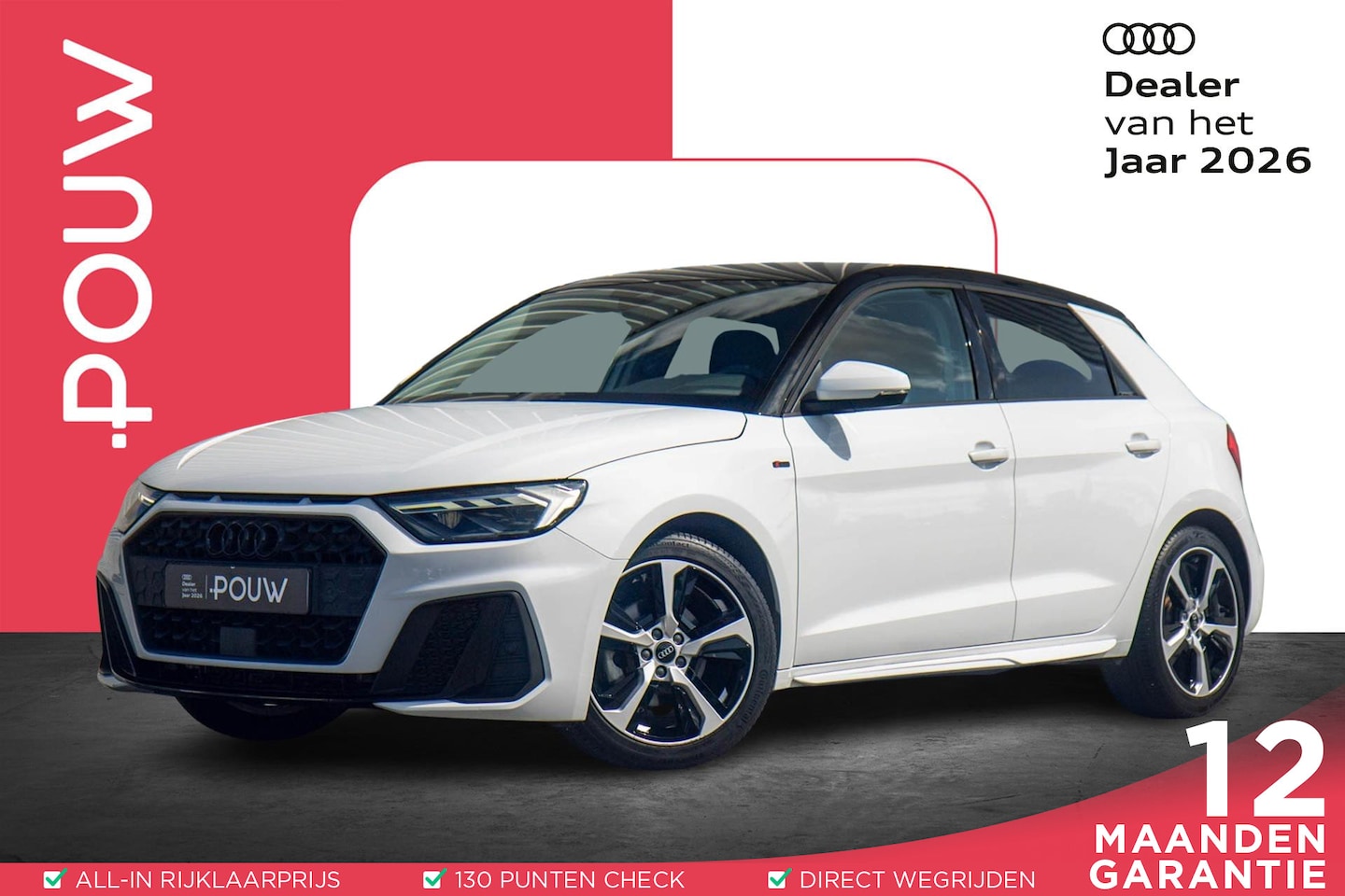 Audi A1 Sportback - 35 TFSI 150pk S-tronic S edition | Stoelverwarming | Parkeersensoren | 17" Velgen - AutoWereld.nl
