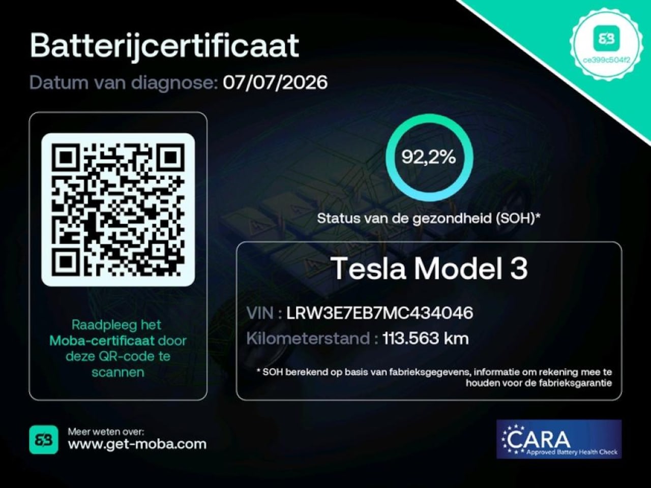 Tesla Model 3 - Long-Range AWD 351pk 75 kWh UPGRADE 92,2% SoH [ WARMTEPOMP+AUTOPILOT ] - AutoWereld.nl