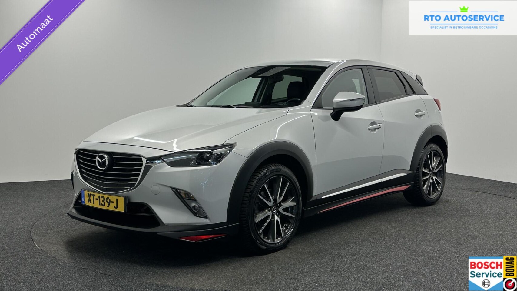 Mazda CX-3 - 2.0 SkyActiv-G 120 TS+ CAMERA-LEER-CARPLAY-AUTOMAAT - AutoWereld.nl