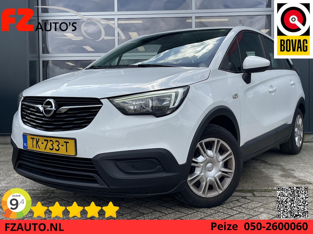 Opel Crossland X - 1.2 Online Edition - Navigatie - Cruise Control - Apple Carplay/Android Auto - Trekhaak - AutoWereld.nl