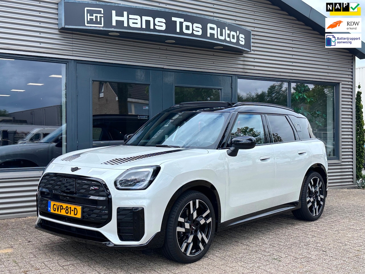 MINI Countryman - E John Cooper Works XL 66.5 kWh / PANORAMA / HUD / 360 CAMERA - AutoWereld.nl