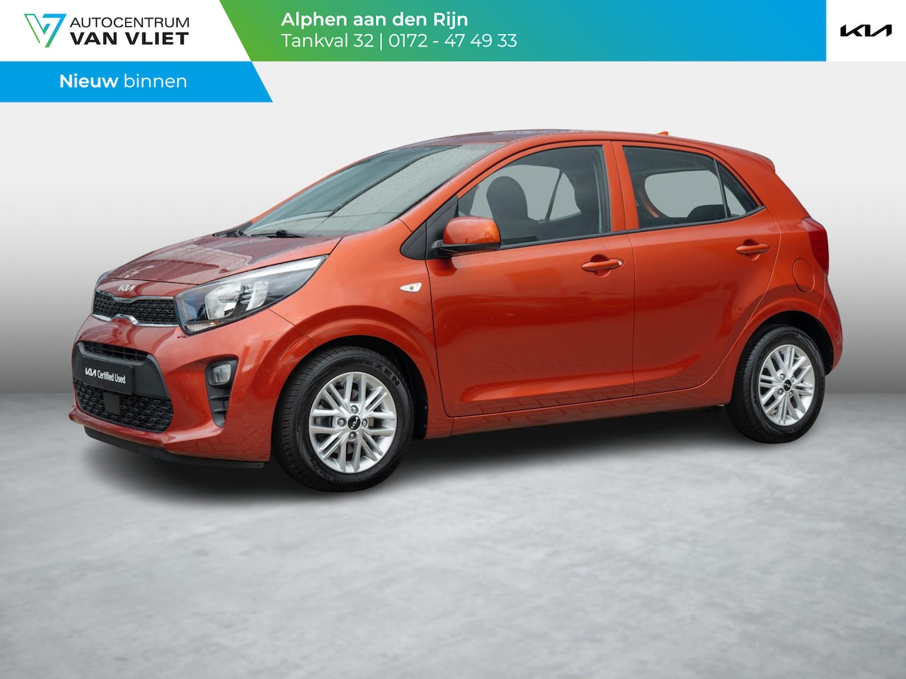 Kia Picanto - 1.0 DPi DynamicLine | Cruise | Airco | Carplay | Camera | - AutoWereld.nl