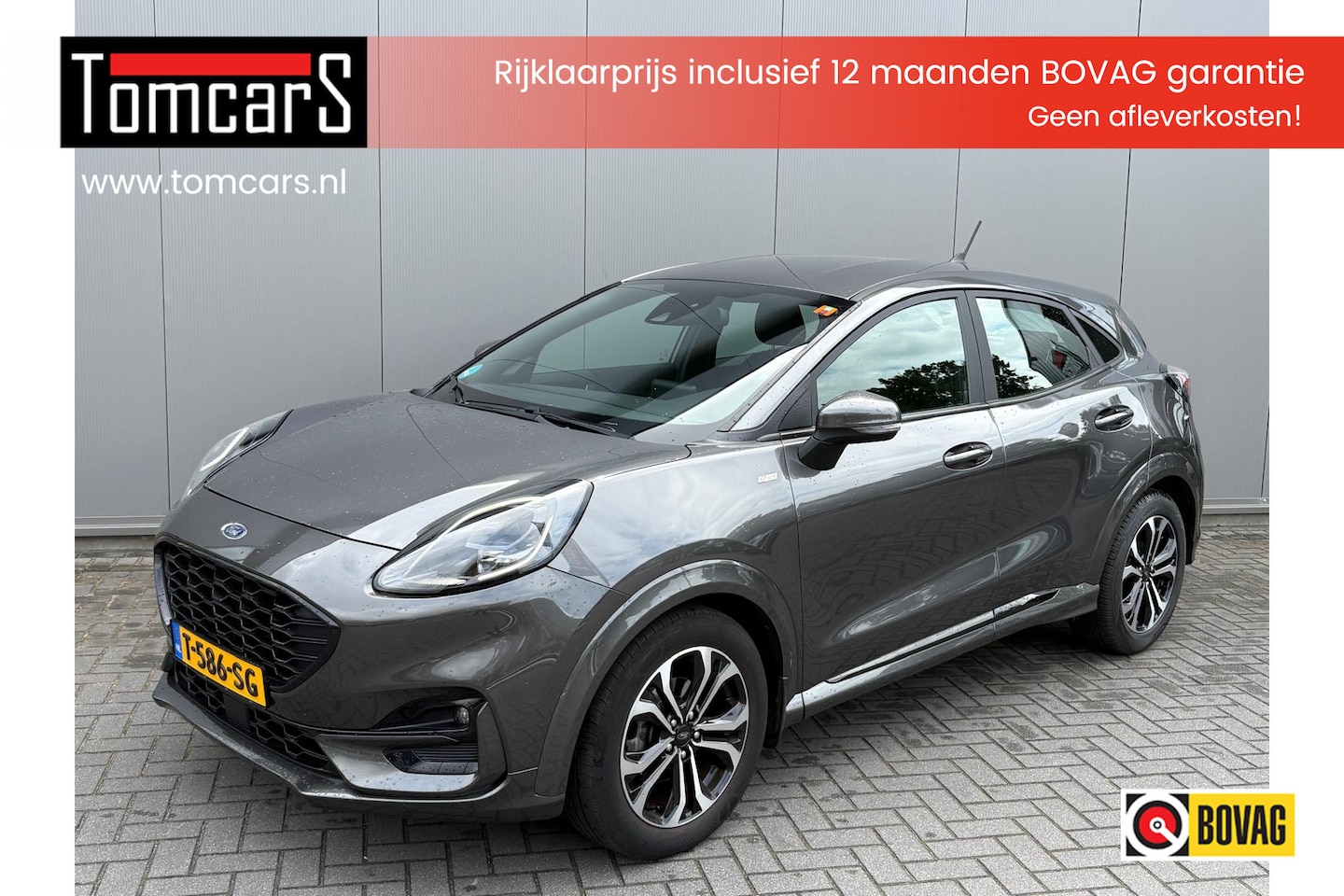 Ford Puma - 125PK EcoB. Hybrid ST-Line Navigatie/Parkeerhulp/Stoel-stuurverwarming/Elektr.-klep - AutoWereld.nl