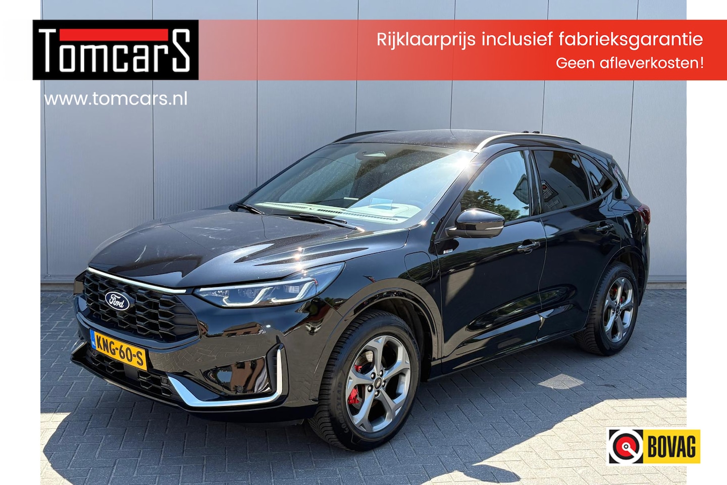 Ford Kuga - 2.5 PHEV ST-Line X Elektr.-achterklep/Winter-pack/360-Camera/Memory-stoel/Head-up - AutoWereld.nl