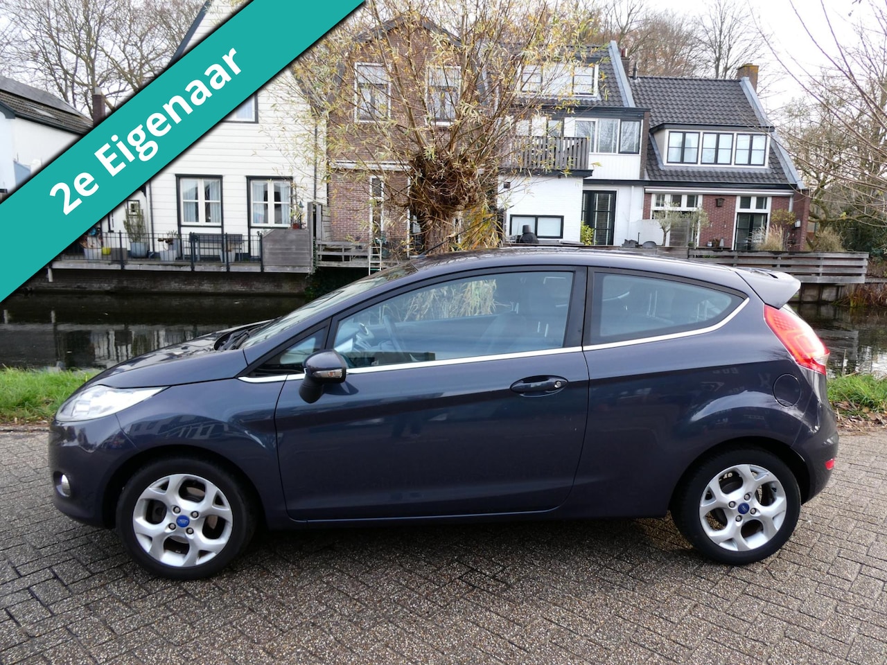 Ford Fiesta - 1.4 Titanium 2e eigenaar 97pk 3-deurs Airco Trekhaak - AutoWereld.nl