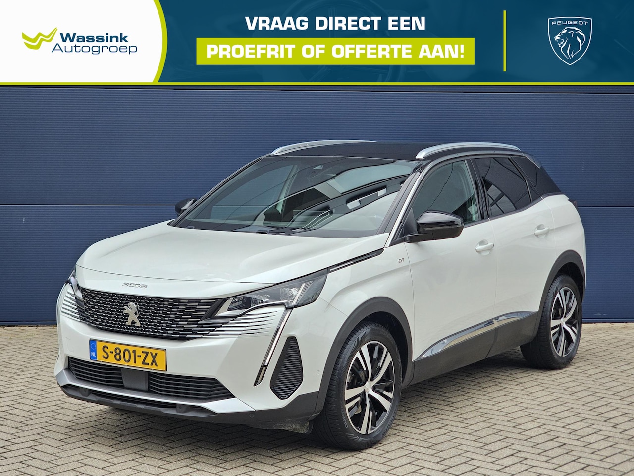 Peugeot 3008 - 1.2 PureTech GT | Trekhaak | Navigatie | Parkeercamera | Climate control | - AutoWereld.nl