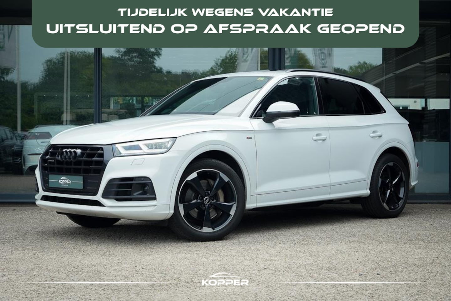 Audi Q5 - 3.0 TDI quattro Sport S Line Black Edition / Pano / Leder / Luchtvering / Adaptive Cruise - AutoWereld.nl