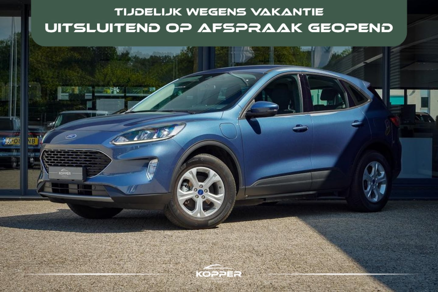 Ford Kuga - 2.5 PHEV Cool&Connect / Winterpack / Blauw Metallic / Trekhaak / All-Season / Incl BTW - AutoWereld.nl