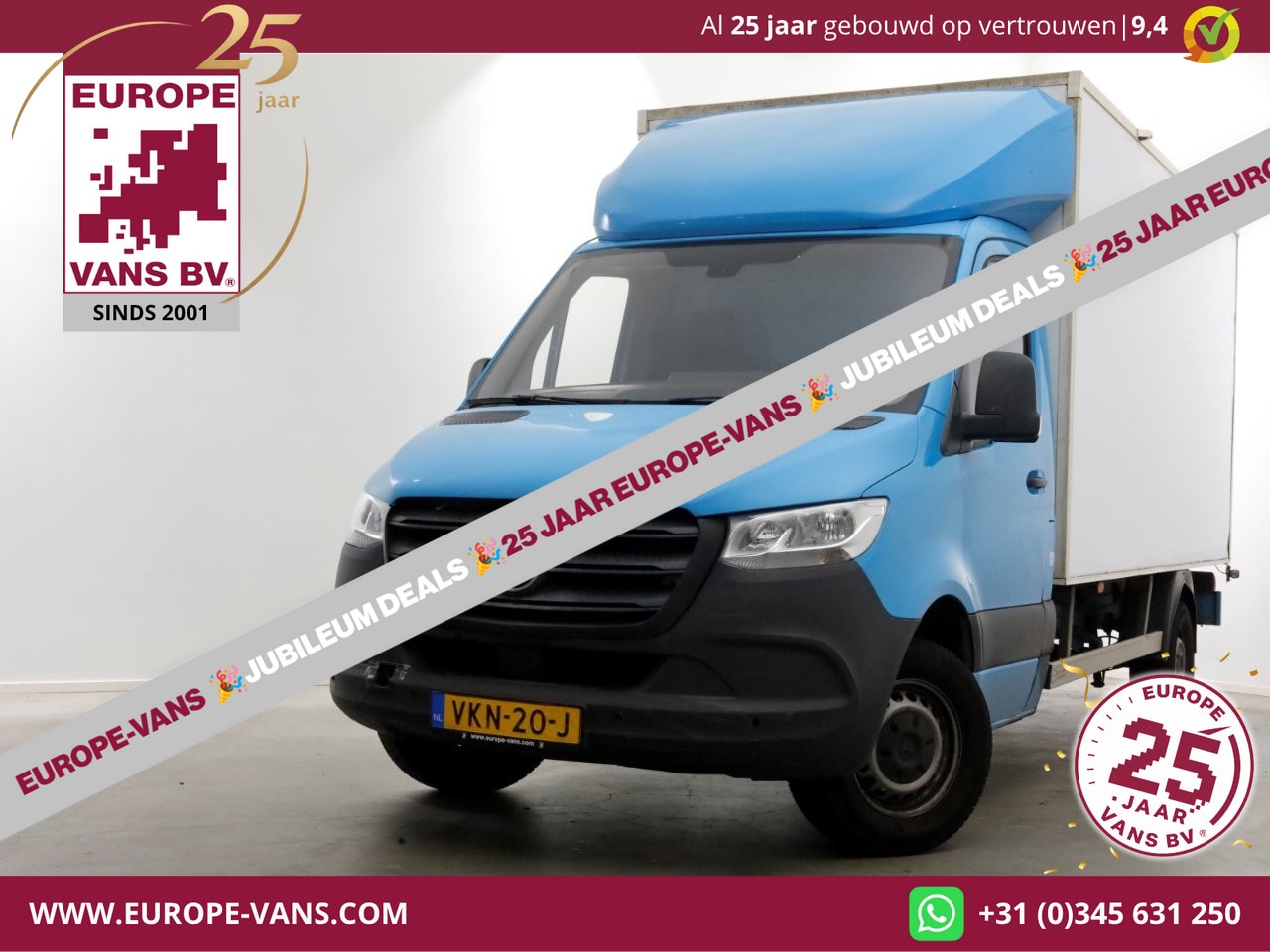 Mercedes-Benz Sprinter - 311 CDI 115pk E6 RWD Bakwagen met achterdeuren 2-Persoons 05-2021 - AutoWereld.nl