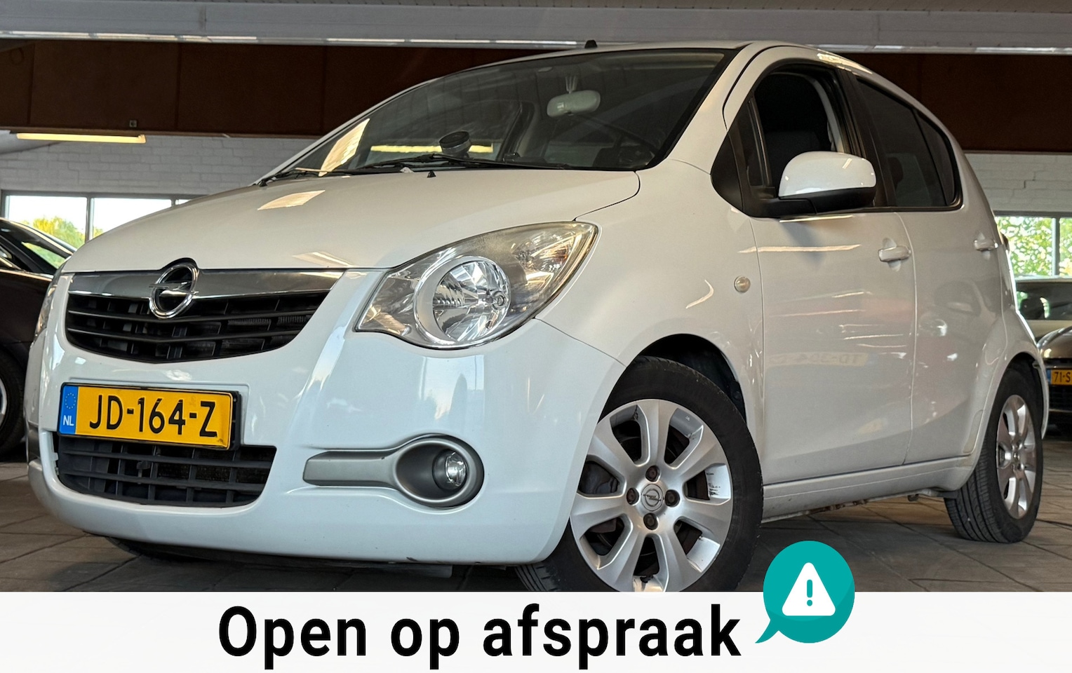 Opel Agila - 1.2 Enjoy|NweAPK|Airco|148DKM|Fulloption|5Deurs|Toerenteller - AutoWereld.nl