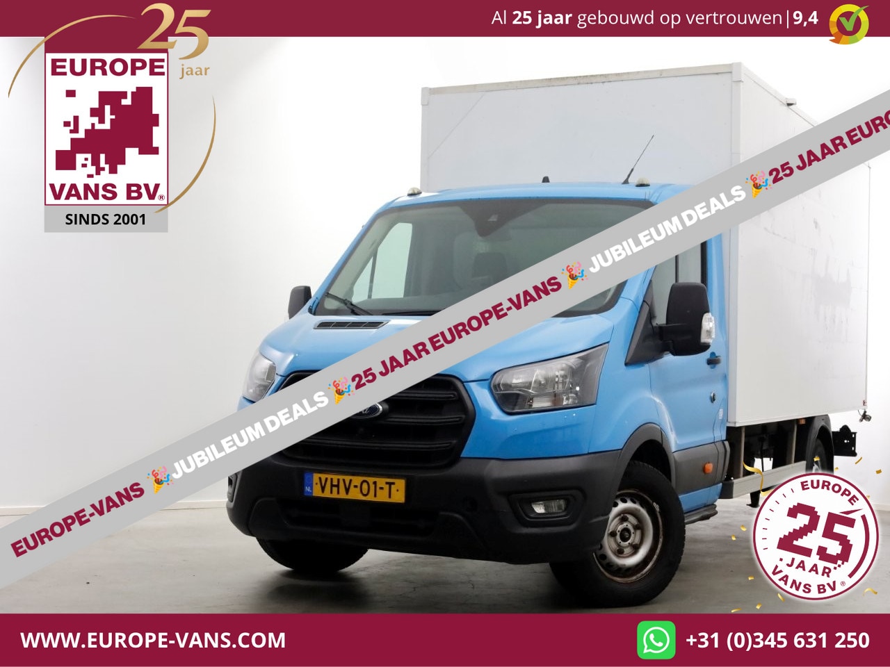 Ford Transit - 350 2.0 TDCI 130pk E6 Bakwagen met achterdeuren 2-Persoons 12-2020 - AutoWereld.nl