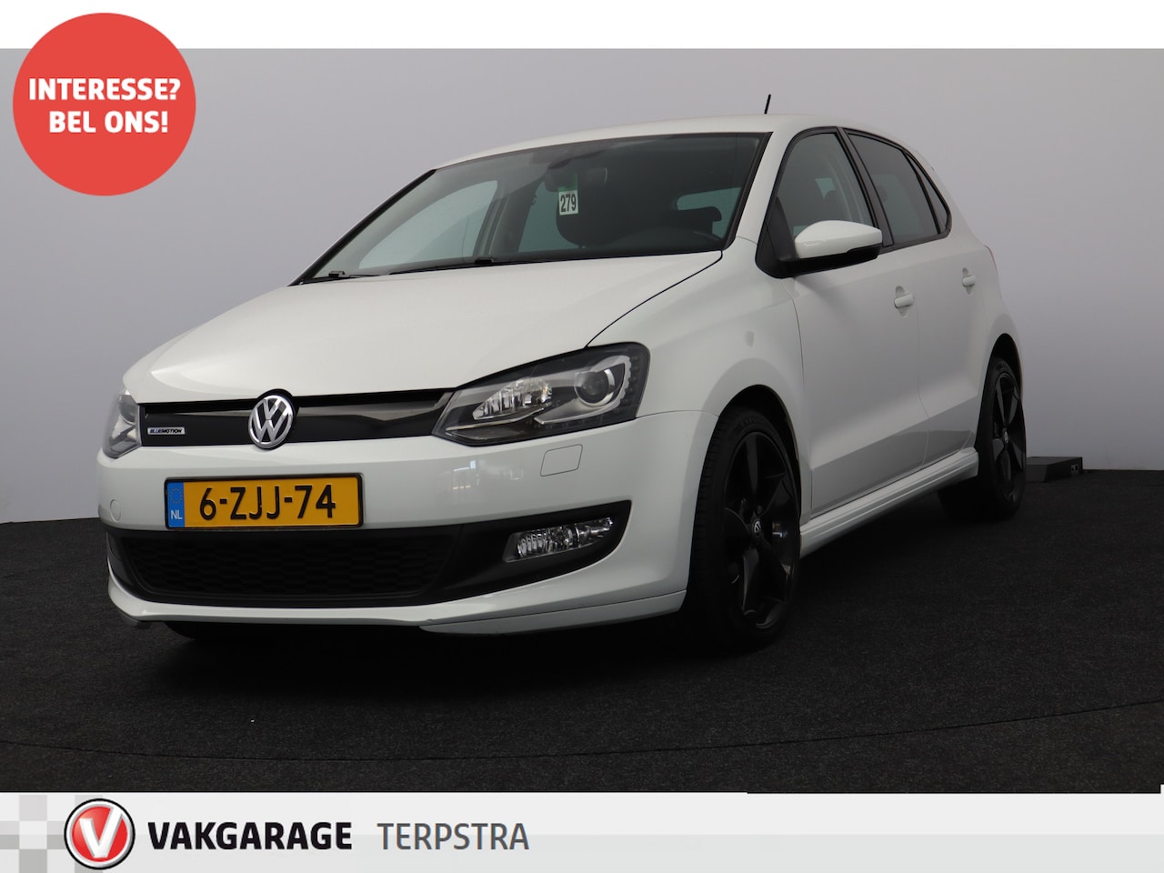 Volkswagen Polo - 1.4 TDI BlueMotion/ XENON!/ LED-Dagrij/ Bluetooth/ Clima/ Navi/ Cruise/ Multi-Stuur-Leder/ - AutoWereld.nl