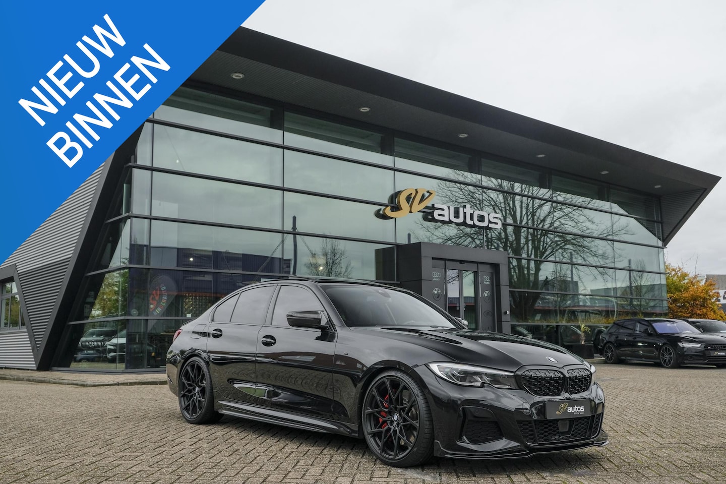 BMW 3-serie - M340i 505pk xDrive Stage2 Schuifdak NLauto Harman/Kardon M-performance remmen Laser Adapti - AutoWereld.nl