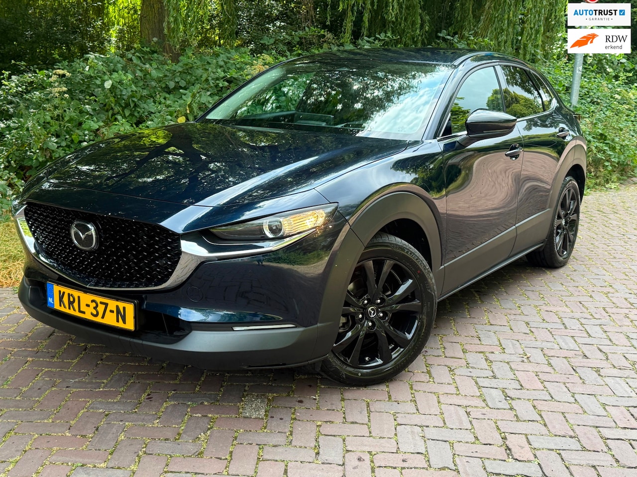 Mazda CX-30 - MAZDA 2.5 e-SkyActiv-G M Hybrid Nagisa Aut.1 Eig. 7100 km b.j.1-2026 ,led verl.18"lm Headu - AutoWereld.nl