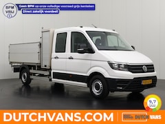 Volkswagen Crafter - 2.0TDI 177PK Automaat Dubbele Cabine Kipper | 3-Zijdig | 3000Kg Trekhaak | Navigatie | 6-P