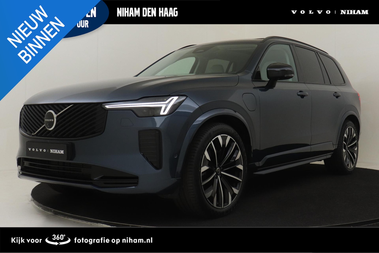 Volvo XC90 - II T8 PLUG-IN HYBRID AWD PLUS DARK *FULL OPTIONS!* -PANO.DAK|BOWERS&WILKINS|GEVENT.LEDER|L - AutoWereld.nl