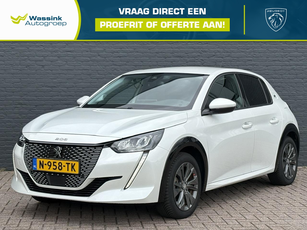 Peugeot e-208 - EV Allure Pack 50 kWh | SOH 91% | Cruise Control | Lane Assist | Stoelverwarming | Parkeer - AutoWereld.nl