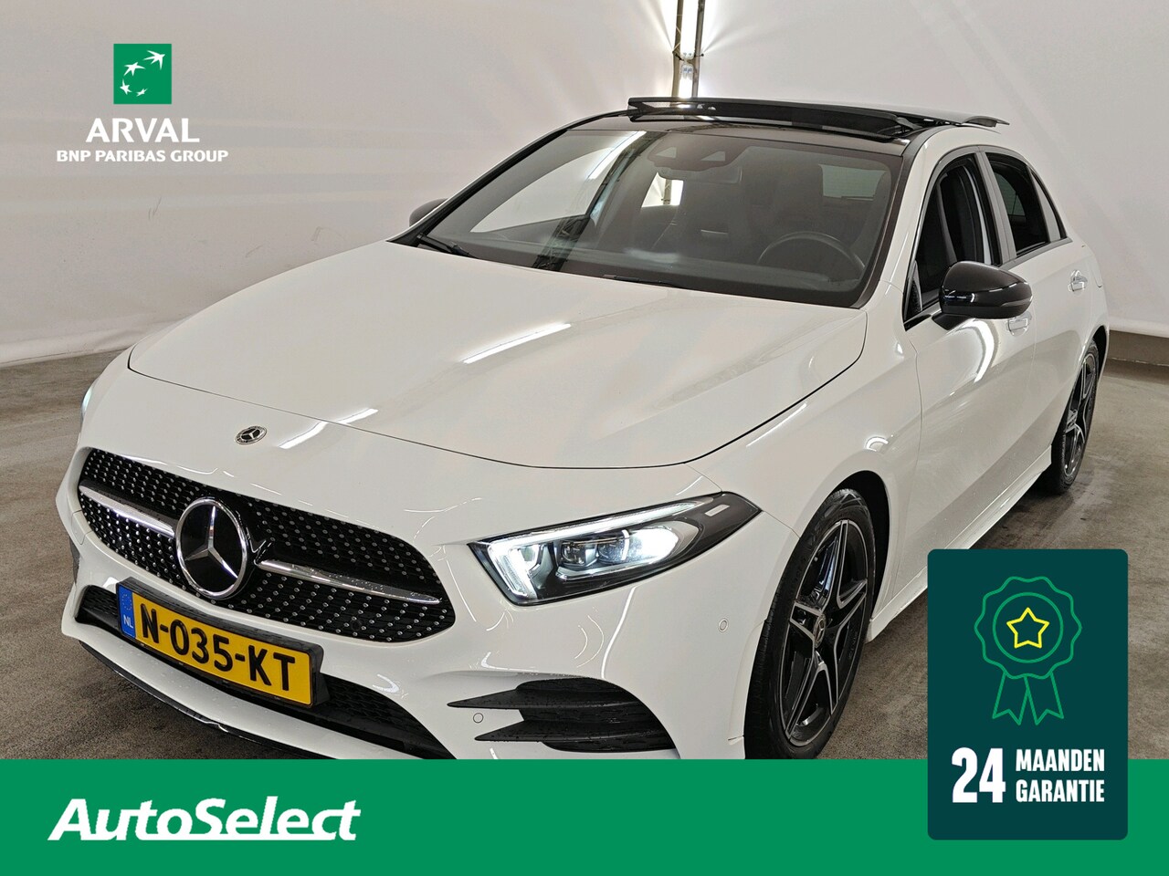 Mercedes-Benz A-klasse - 200 163pk Automaat AMG Business Solution Plus | Panoramadak | Rijassistentiepakket | Advan - AutoWereld.nl