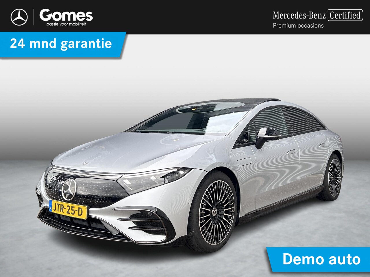 Mercedes-Benz EQS - 450+ AMG Line 108 kWh | Hyperscreen | Burmester 3D | Massage | Panoramadak | Nappa Leder | - AutoWereld.nl