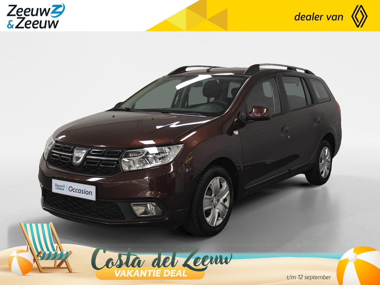 Dacia Logan MCV - 0.9 TCe Laureate | Navigatie | Cruise Control | Airco | Parkeersensoren | Bluetooth | Ruim - AutoWereld.nl