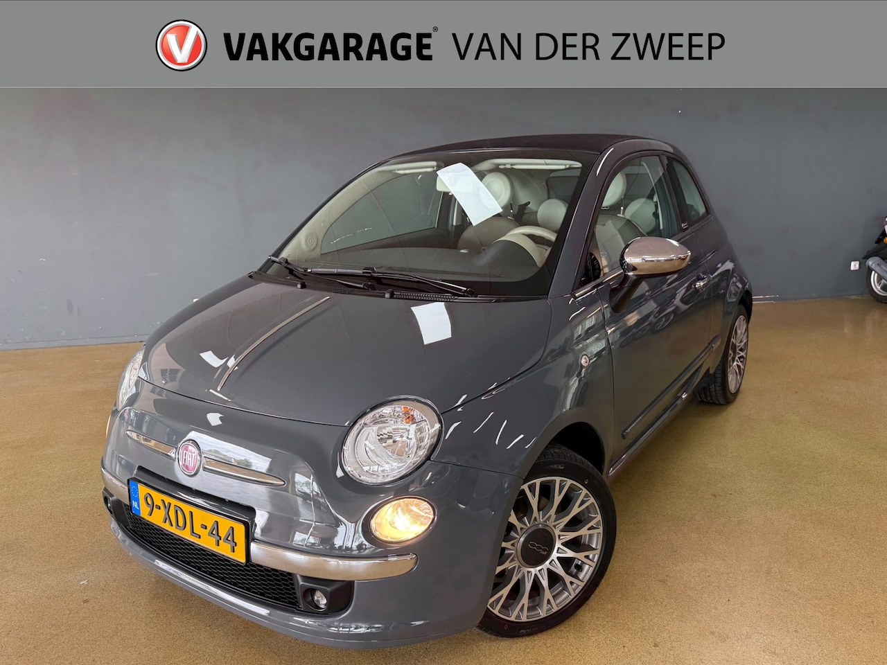 Fiat 500 C - 0.9 TwinAir Turbo Cult | Airco | Zeer nette staat. - AutoWereld.nl