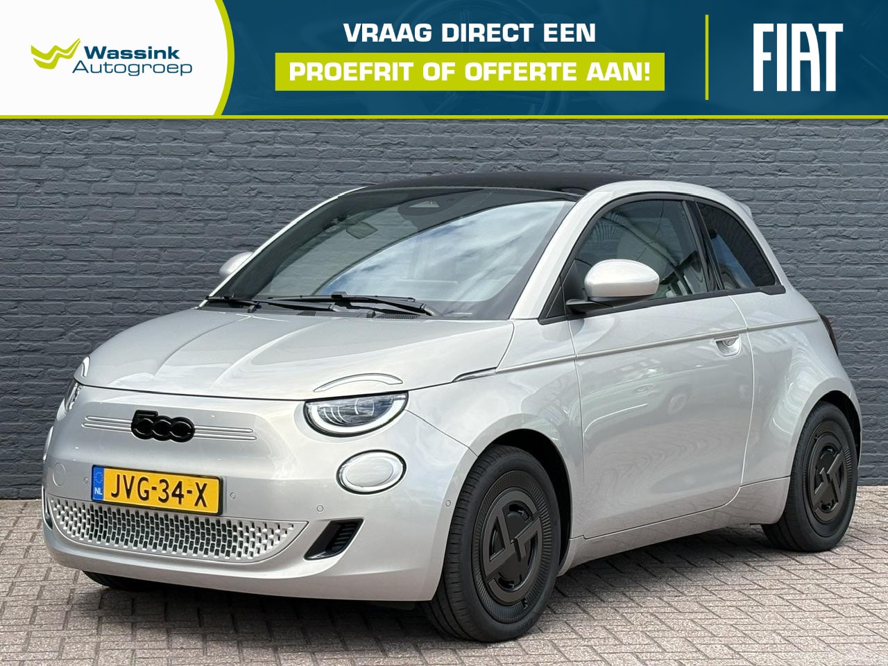 Fiat 500 - Giorgio Armani Edition 42 kWh 1e Eigenaar |  Unieke Uitvoering | Adaptieve Cruise Control - AutoWereld.nl