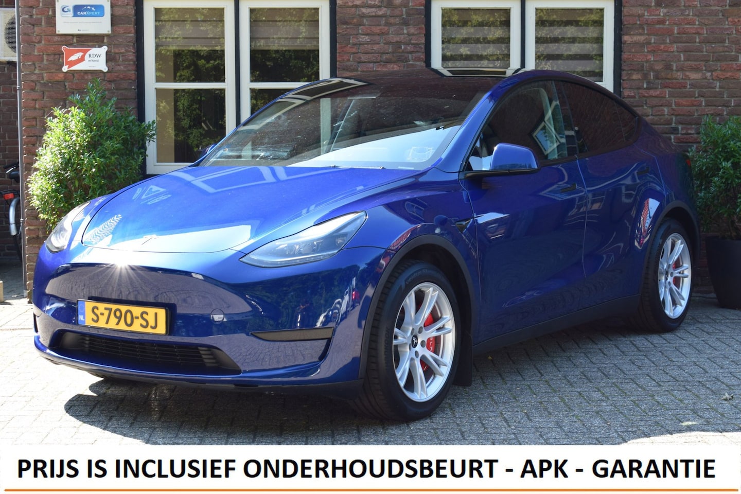 Tesla Model Y - RWD 58 kWh Trekhaak 91.2%SOH (1650kg Trekgewicht) - AutoWereld.nl