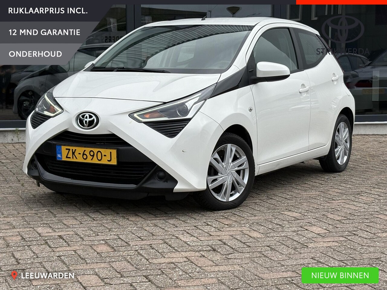 Toyota Aygo - 1.0 VVT-i x-play limited 1.0 VVT-i x-play limited - AutoWereld.nl