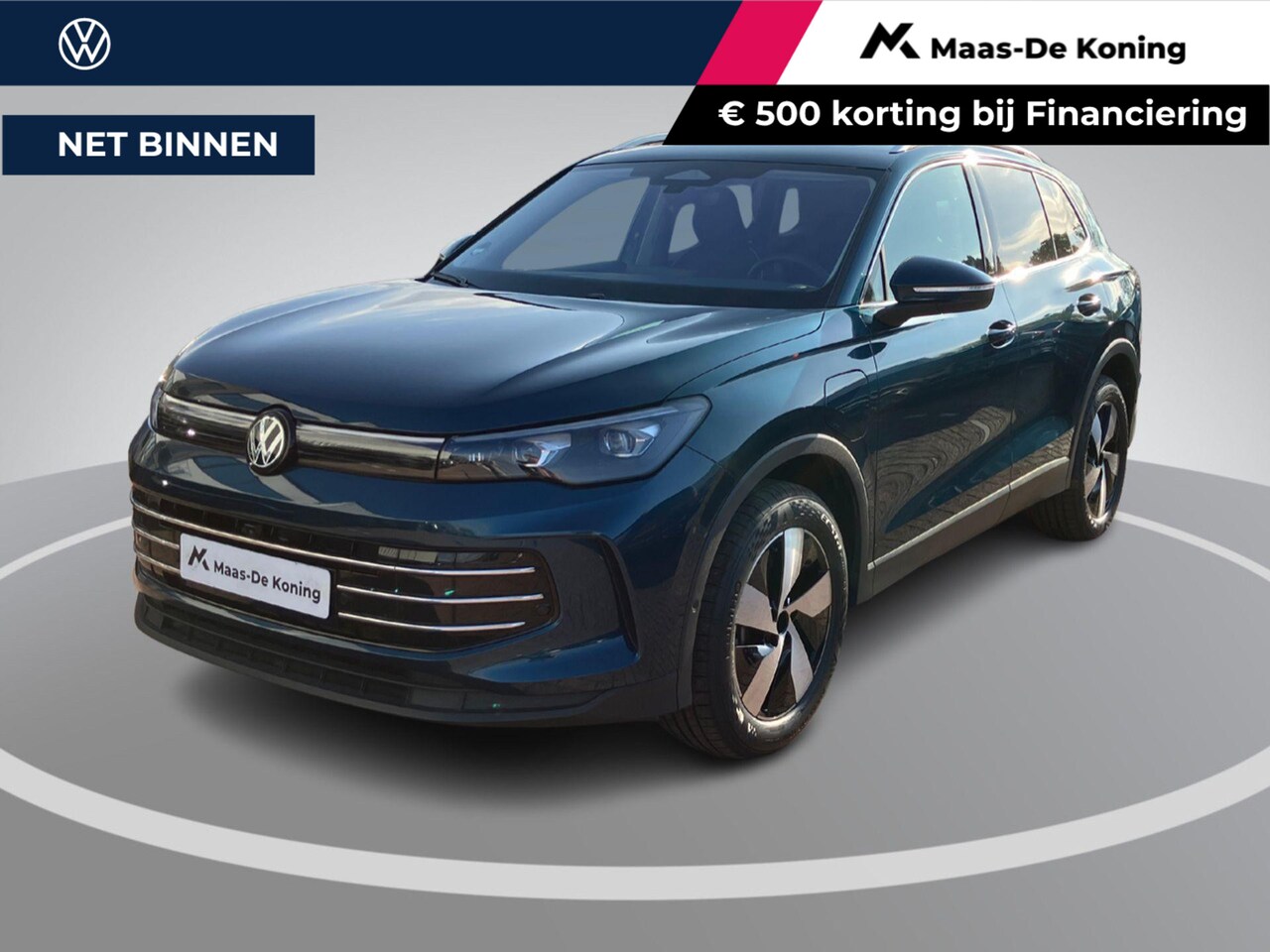 Volkswagen Tiguan - 1.5eTSI 150kW/204PK Elegance DSG · Panoramadak · Trekhaak · 360°Camera + Parkeersensoren · - AutoWereld.nl