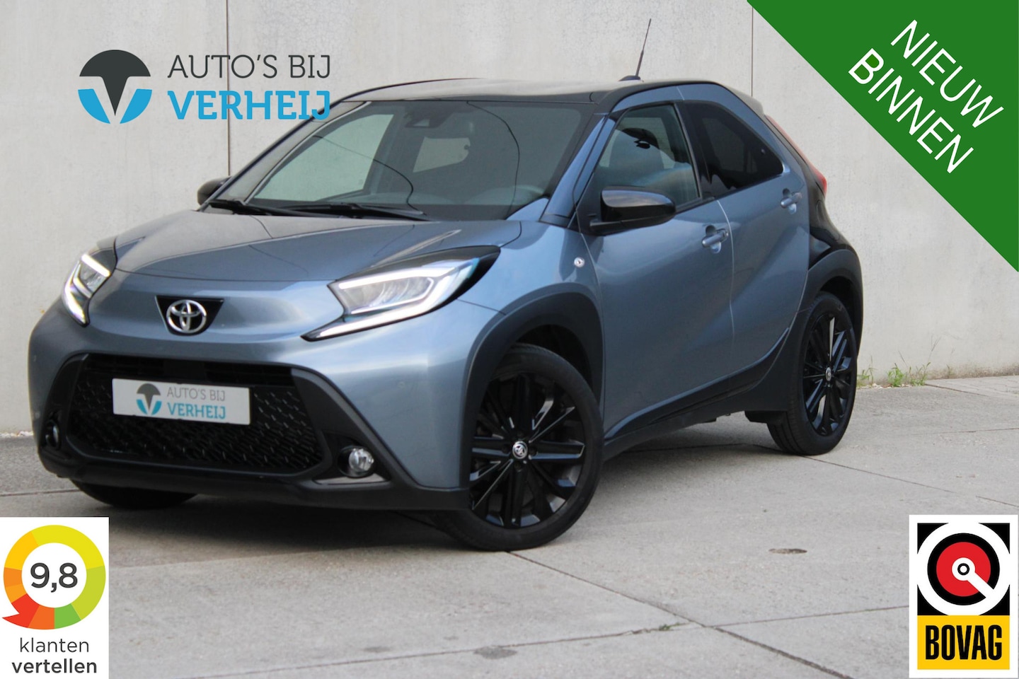Toyota Aygo X - 1.0 VVT-i MT Premium / CAMERA / ADAPT CRUISE / 18"LM VELGEN / FABRIEKSGARANTIE - AutoWereld.nl