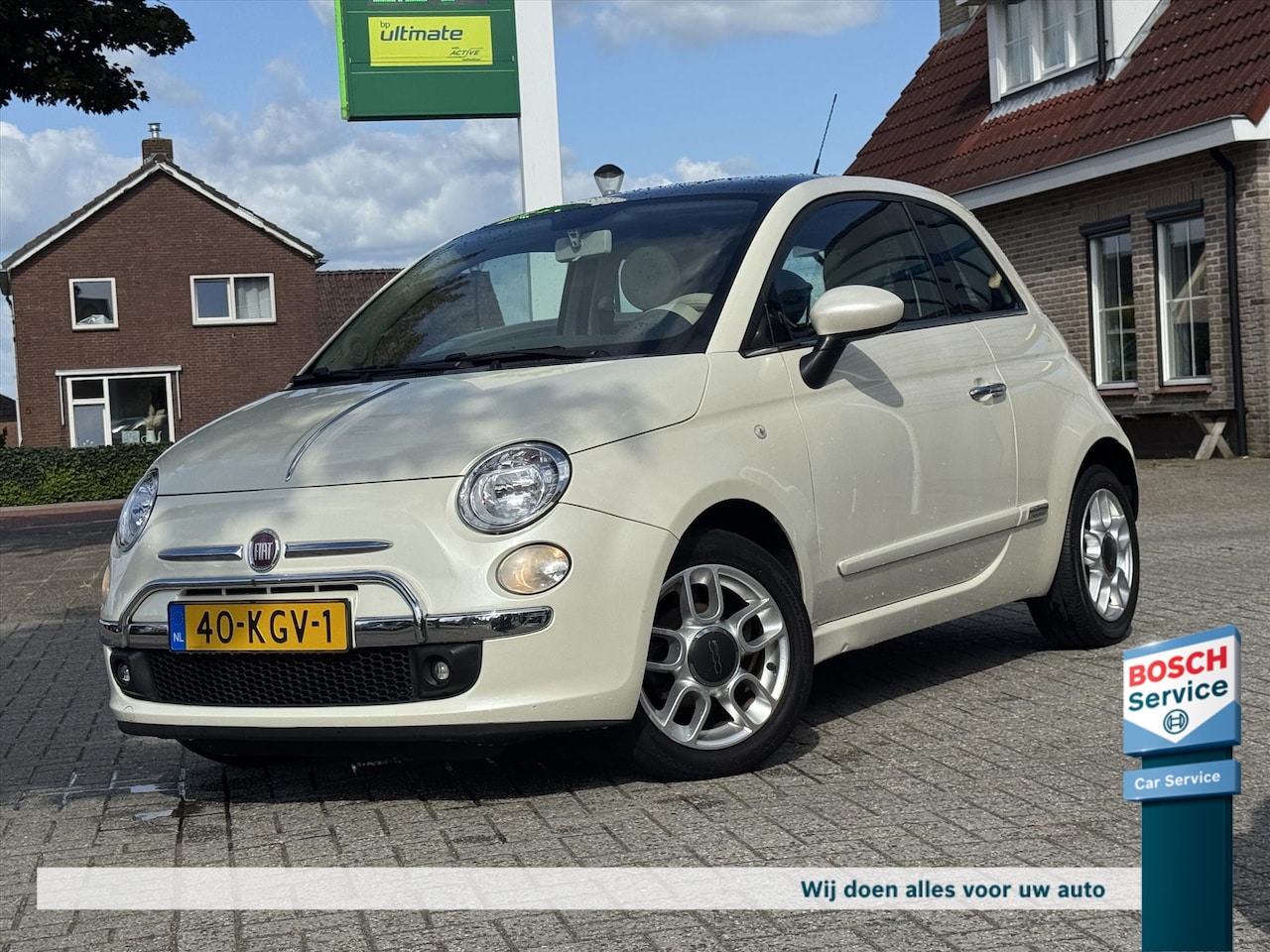 Fiat 500 - 1.2 Automaat / Org NL / Pano / Leder / Clima / Lichtmetaal - AutoWereld.nl