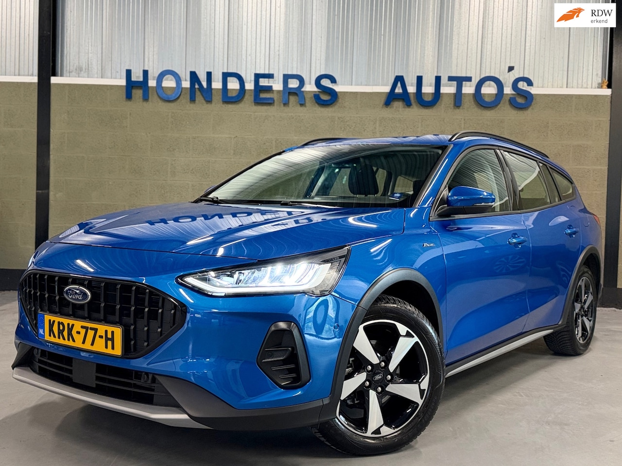 Ford Focus Wagon - 1.0 EcoBoost Hybrid ACTIVE 155 PK | AGR STOEL | TREKHAAK | 4 JAAR GARANTIE | WINTER-PACK | - AutoWereld.nl