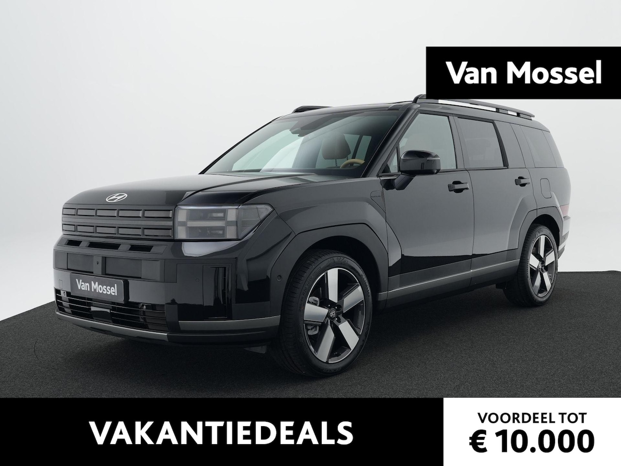 Hyundai Santa Fe - 1.6 T-GDI HEV Premium Sky 7p | Panorama dak | Stoelverwarming | Head-up Display | Adaptiev - AutoWereld.nl