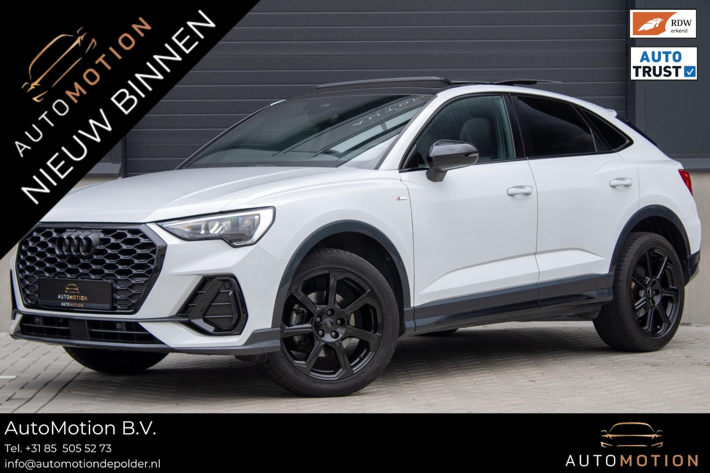 Audi Q3 Sportback - 35 TFSI S line PANO CAMERA DODEHOEK CARPLAY - AutoWereld.nl