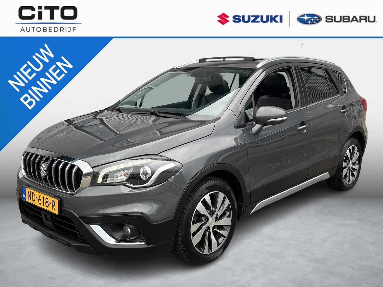 Suzuki S-Cross - 1.4 Boosterjet High Executive Trekhaak| Meest Luxe uitvoering| Dealer onderhouden| Rijklaa - AutoWereld.nl