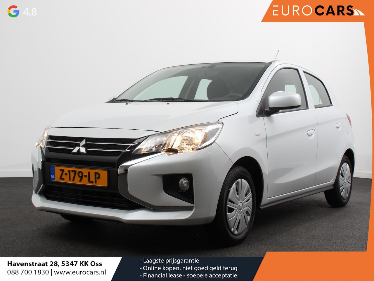 Mitsubishi Space Star - 1.2 Connect+ Navigatie Apple Carplay/Android Auto Airco Dab - AutoWereld.nl