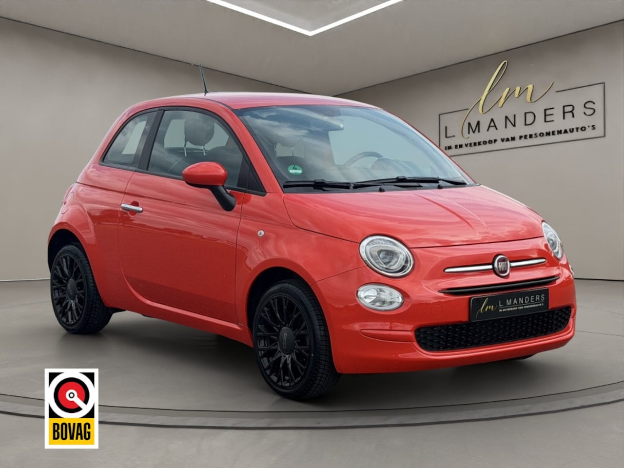 Fiat 500 - 1.0 Hybrid Dolcevita 2022 ORANJE | Apple CarPlay | Airco - AutoWereld.nl