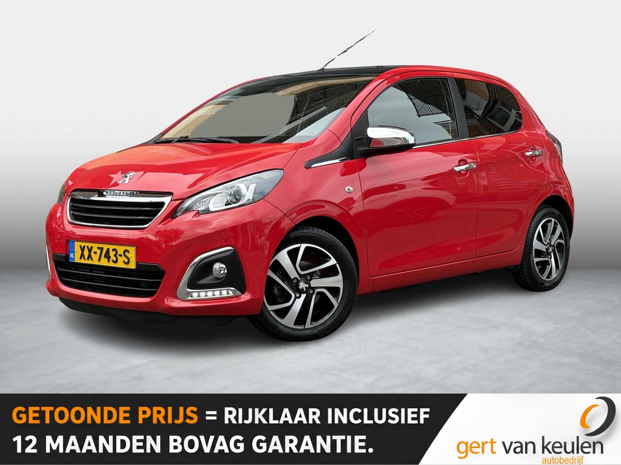 Peugeot 108 - 1.0 e-VTi Allure 5-Deurs LED/2-TONE/CARPLAY/NL-AUTO/34.000KM! - AutoWereld.nl