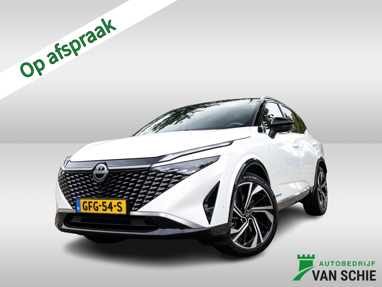 Nissan Qashqai - 1.5 e-Power Tekna Plus 1e-Eig. & Keurig-Onderh. BOVAG-Garantie. NL-Auto. - AutoWereld.nl