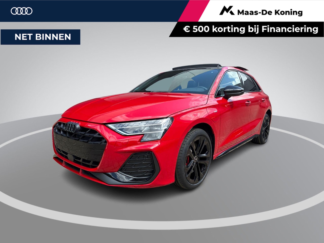 Audi A3 Sportback - 45 TFSIe 272pk S-tronic S edition Competition · Panoramadak · Camera · Elek. Bestuurdersst - AutoWereld.nl