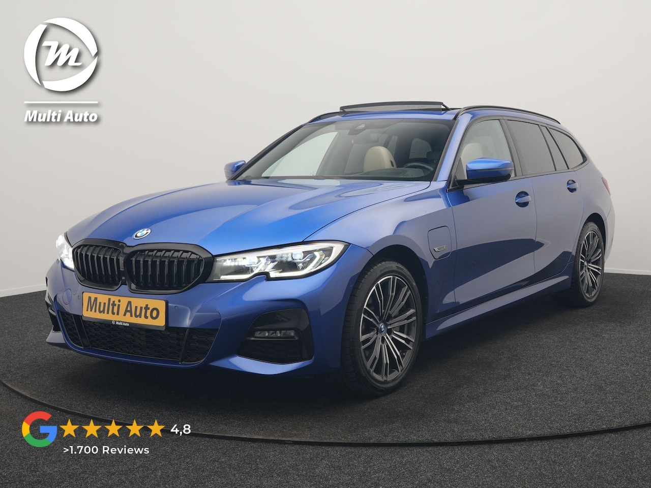 BMW 3-serie Touring - 330e xDrive M Sport 293pk Dealer O.H | Panodak | Head Up | Camera | Laser LED | Lederen Sp - AutoWereld.nl